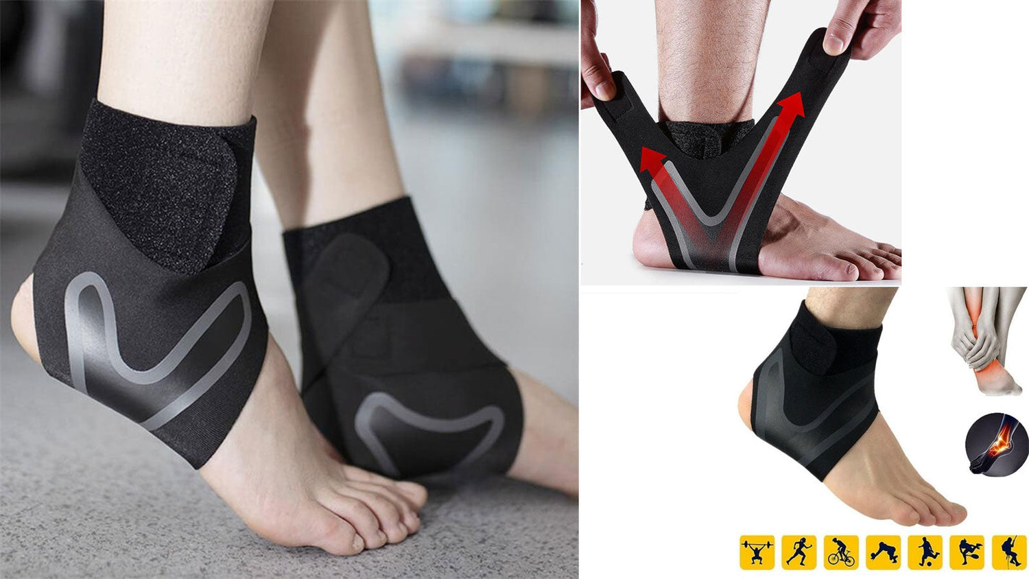 Knee & Ankle Support