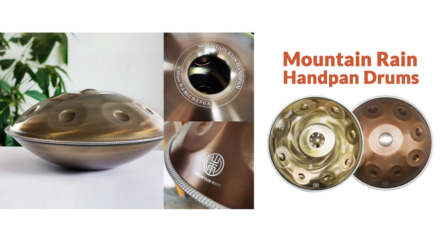 Mountain Rain Handpan Drum