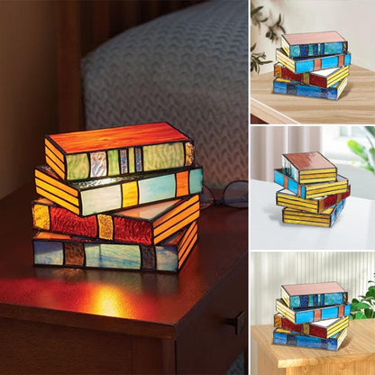 Lighteme Book pile shape creative night light