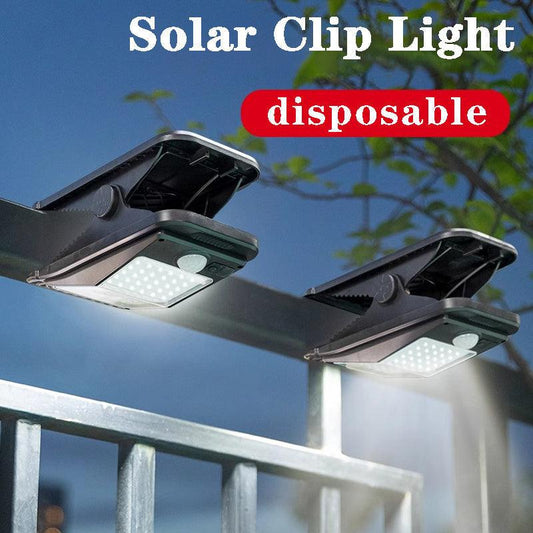 Lighteme Solar clamp light