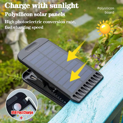 Lighteme Solar clamp light