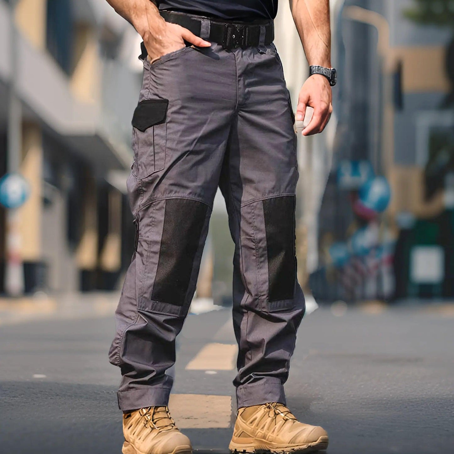 Lighteme Men's Tactical Waterproof pants Work&Hunting Ripstop Tactical Pants