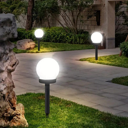 Lighteme Led Solar Globe Powered Garden Light