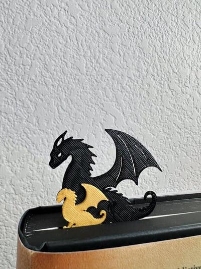 Lighteme Acrylic Dragon Bookmark Set of 3 PCS