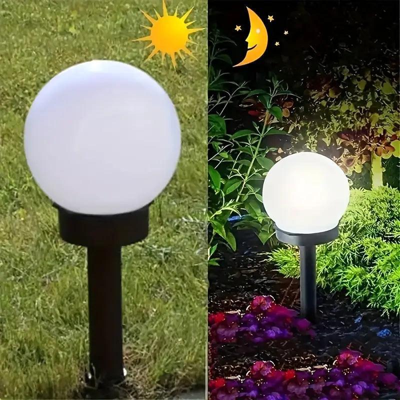 Lighteme Led Solar Globe Powered Garden Light