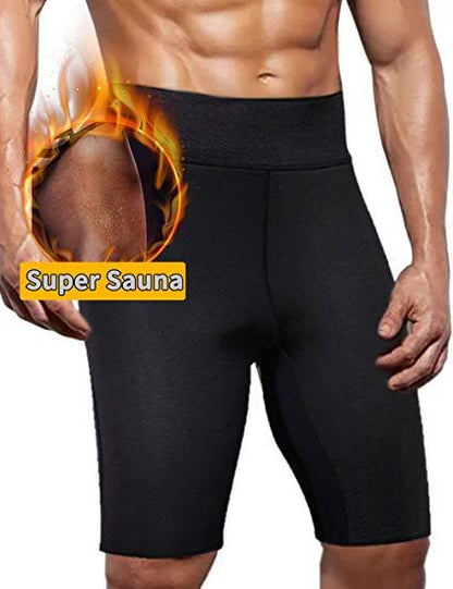 Lighteme Mens Sauna Sweat Shorts ~ Weight Loss!