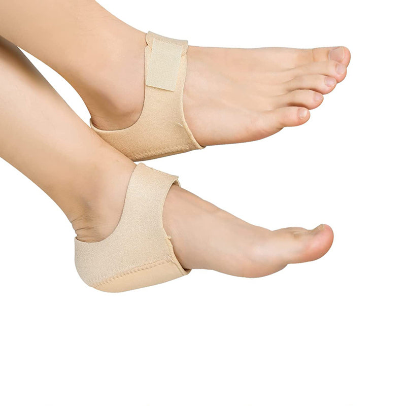 Lighteme Cushion heel protector wrap - Adjustable Heel Cushions with Breathable Inserts  (1 Pair)