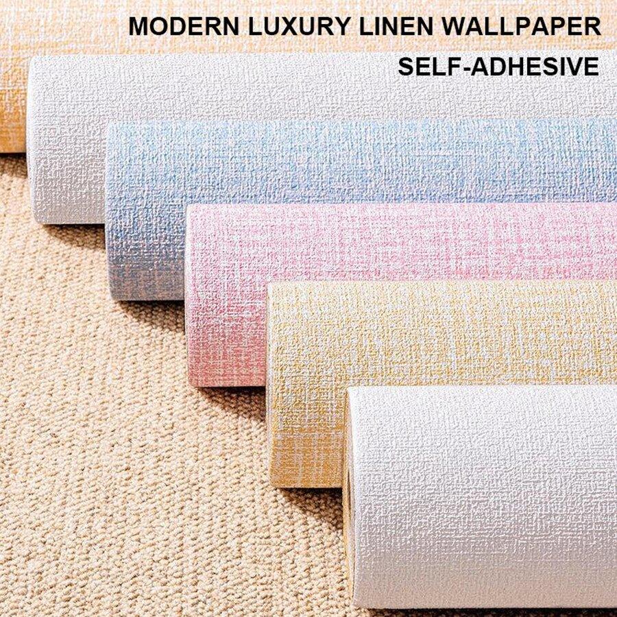 Lighteme 3D Self-adhesive Waterproof Canvas Wallpaper