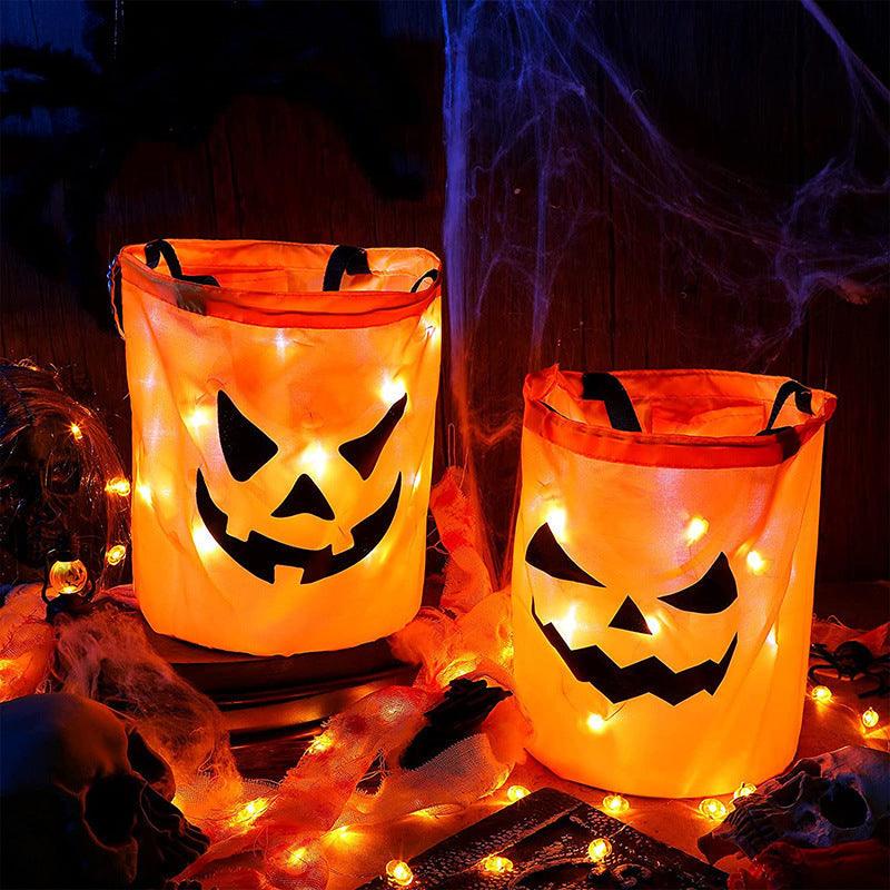 Lighteme - Halloween Pumpkin Buckets with LED lights | BUY 1 GET 1 FREE (2PCS)