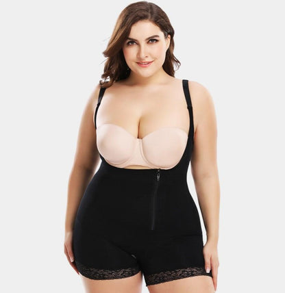 Lighteme Plus Size Full Body Zip Shaper and Butt Lifter