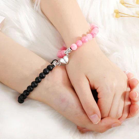 Lighteme Magnetic Heart Bracelets for Couples