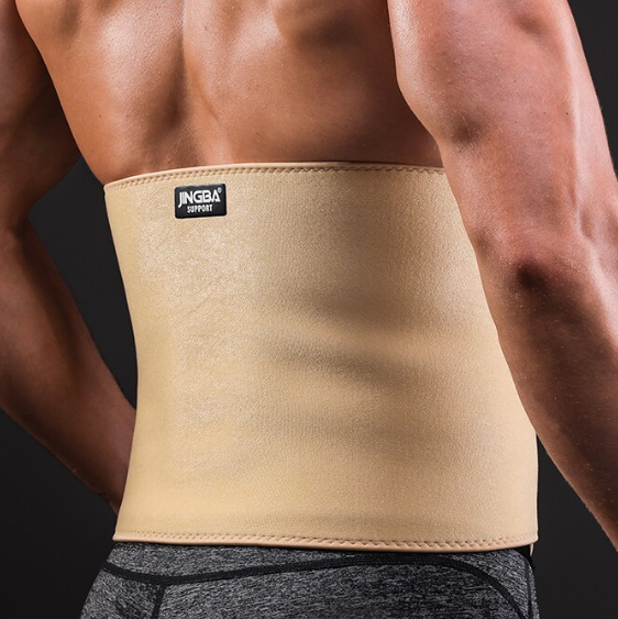 Lighteme Men's Weight Loss Sweat Belt - Stomach Trimming Waist Trainer!