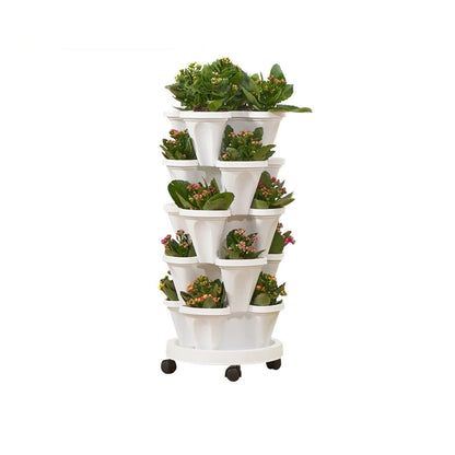 Lighteme The ultimate space-saving, vertically stackable flower tower