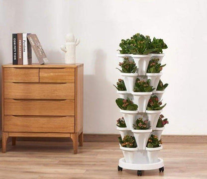 Lighteme The ultimate space-saving, vertically stackable flower tower