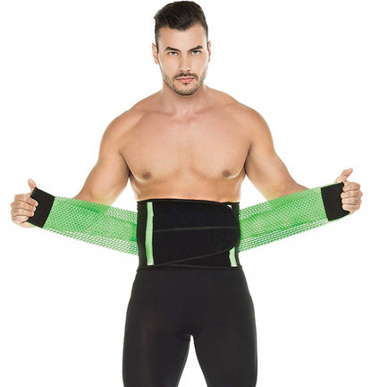 Lighteme Sweat Belt for Men - Waist Trainer - Burn Stomach Fat!