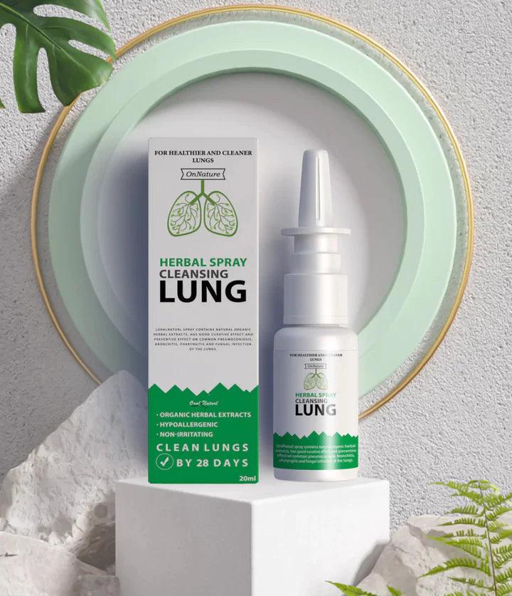 Lighteme Organic Herbal Lung Cleanse Repair Nasal Spray | BUY 1 GET 2