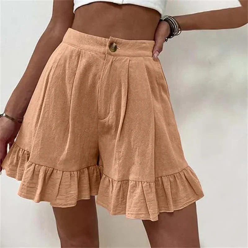 Lighteme Solid color shorts