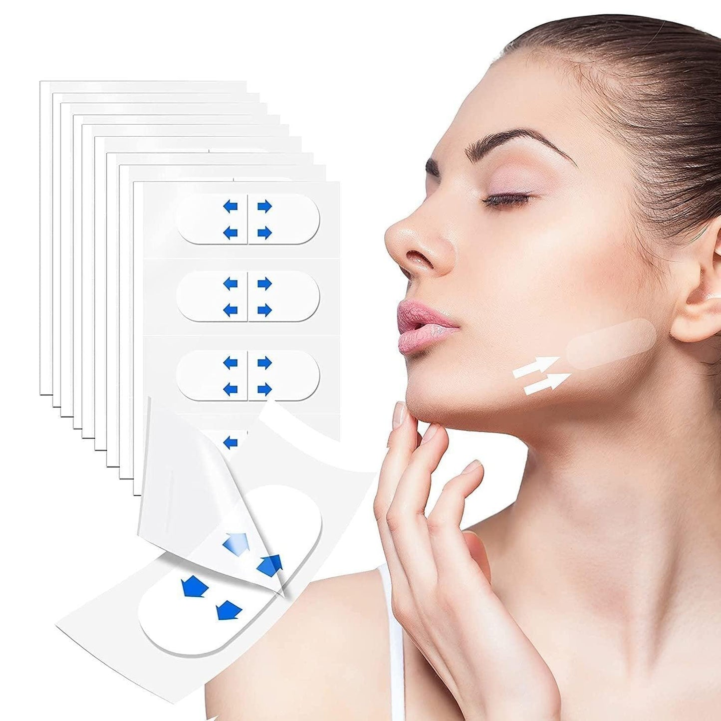 Lighteme INVISIBLE FACE LIFT TAPE - Invisible facelift for the ultimate beauty hack