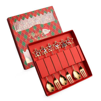 Lighteme Christmas Cutlery Set