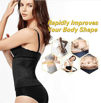 SculptSweat® Corset Waist Trainer - Body Shaper For Women!