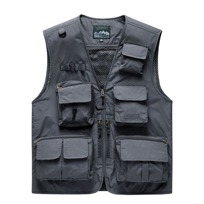 Lighteme Men’s Lightweight Utility Cargo Vest