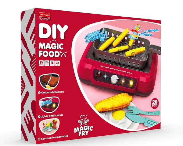 Lighteme Magic Food Pretend Play Gourmet Cooking Box for Kids