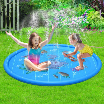 Lighteme Kids Water Splash Sprinkle Pool Mat