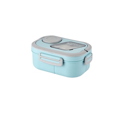 Lighteme Portable Lunch Container with Compartments & Carrying Handle