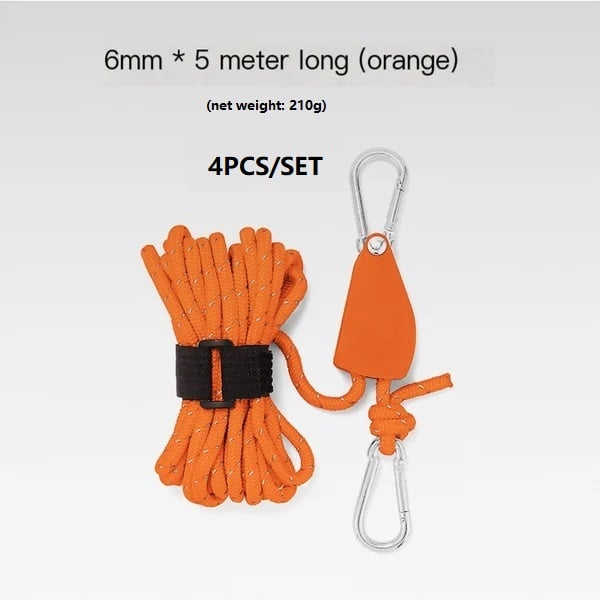 Lighteme Tent Rope A multi purpose camping equipment