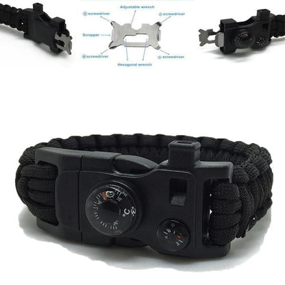 Lighteme Survival 15 in 1 Paracord Bracelet