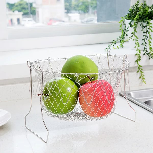 Lighteme Multifunctional Foldable Fry Basket