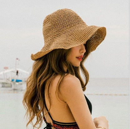 Lighteme Foldable Straw Hat