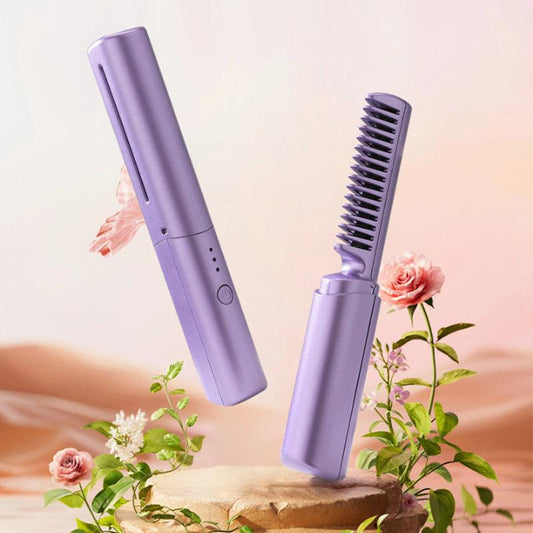 Lighteme 2-i-1 Electric Hair Styling Comb