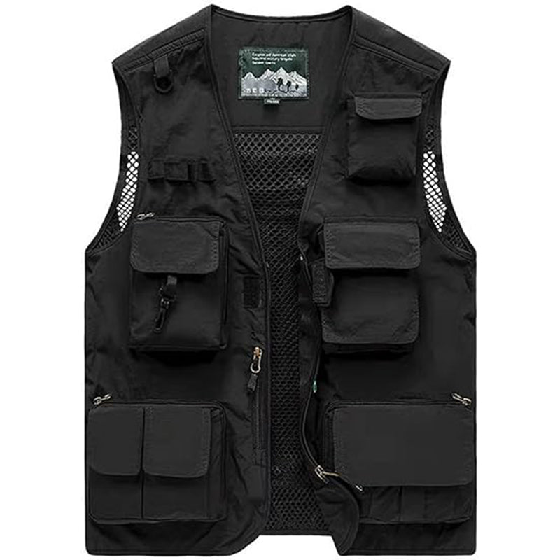 Lighteme Men’s Lightweight Utility Cargo Vest