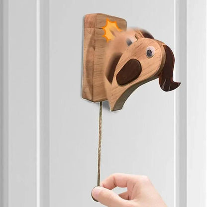 Lighteme Handcrafted Wooden Woodpecker Doorbell