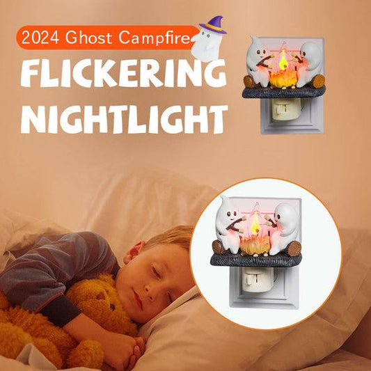 Lighteme Halloween Ghost Campfire Flickering Nightlight