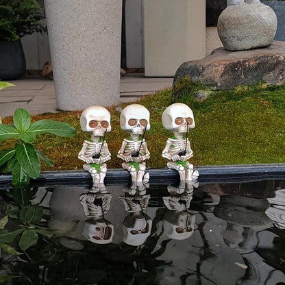 Lighteme Fishing Skeleton Halloween Decor | BUY 1 GET 1 FREE