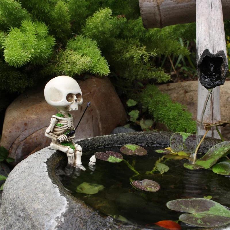 Lighteme Fishing Skeleton Halloween Decor | BUY 1 GET 1 FREE