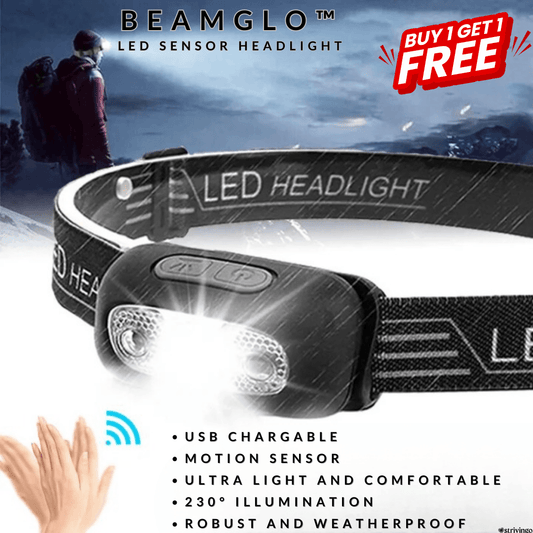 Lighteme LED Sensor Headlight USB Chargeable