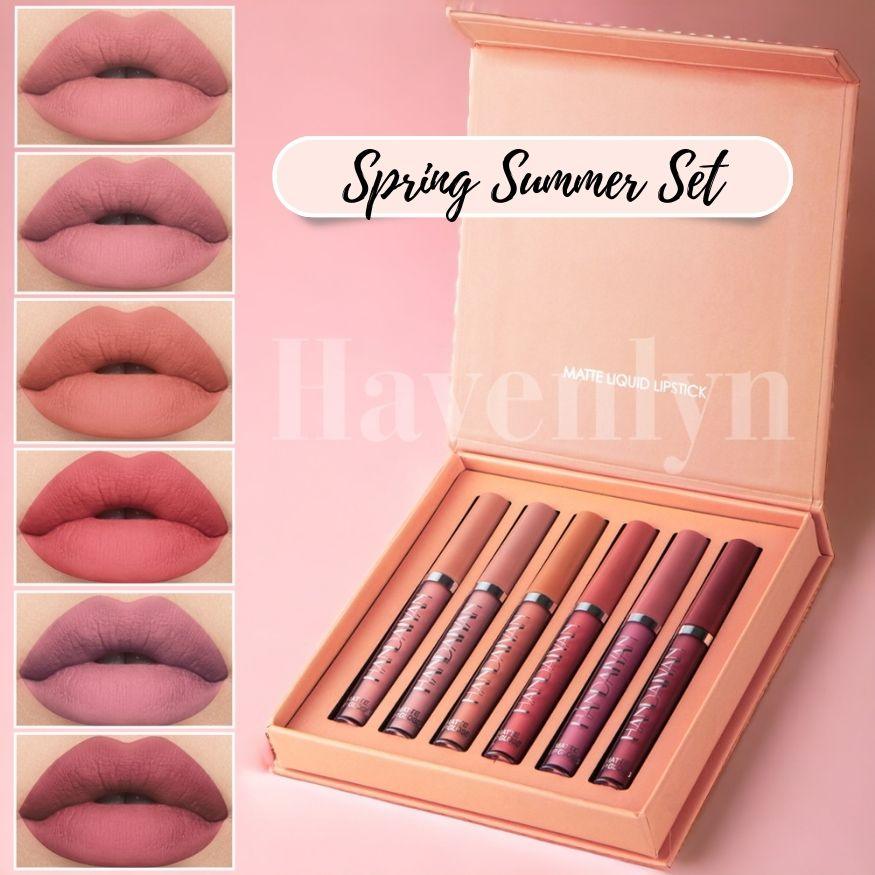 Lighteme Everlasting Liquid Lipstick Matte (Set of 6)