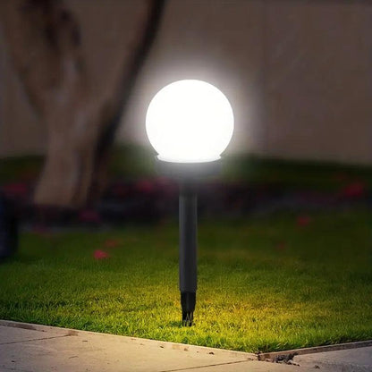 Lighteme Led Solar Globe Powered Garden Light