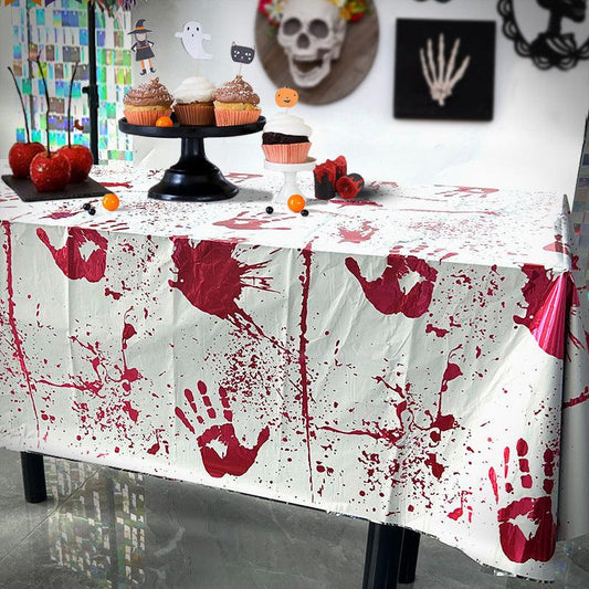 Lighteme Halloween Horror Party Tablecloth