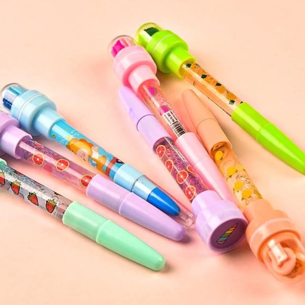 Lighteme 5 in 1 Magic Ball Point Pens Set of 6