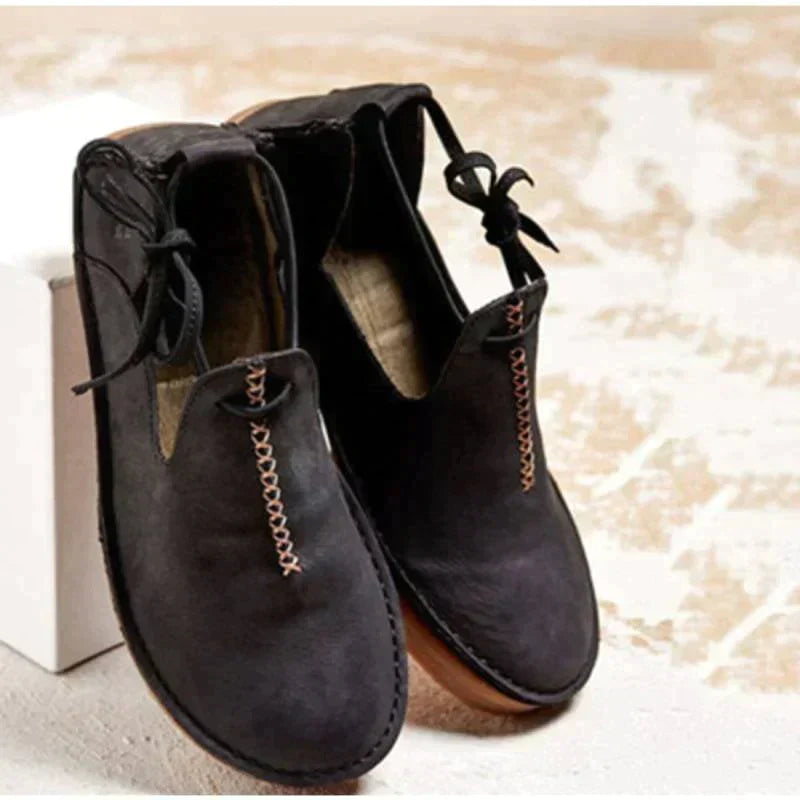 Lighteme Stylish orthopaedic leather shoes for fall