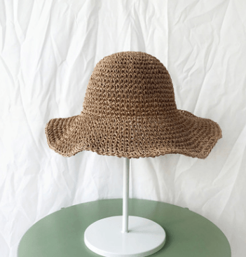 Lighteme Foldable Straw Hat