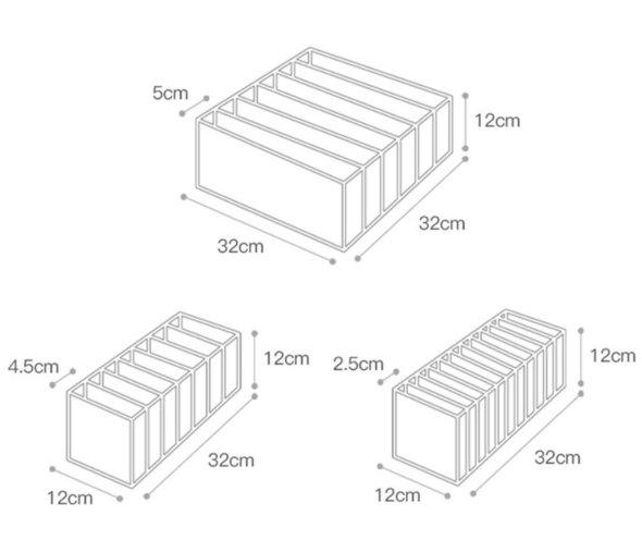 Lighteme Storage box for underwear