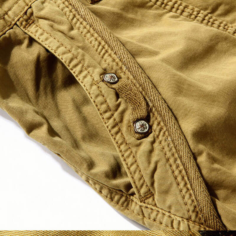 Lighteme Men's Multi Pocket Stylish Cargo Shorts, Hiking Shorts