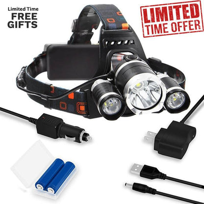 Lighteme Head Lamp 13000 Lumens  LED 4 Modes