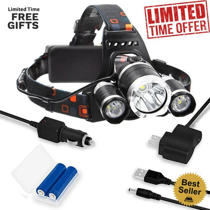 Lighteme Head Lamp 13000 Lumens  LED 4 Modes