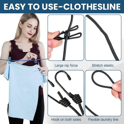 Lighteme Portable Hang Portable clothesline